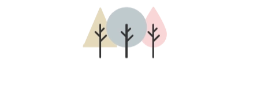 Logo with three stylised trees—one beige, one grey, one pink—above the text “Willow Lane” in black capital letters.